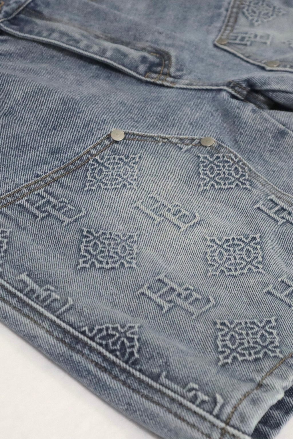 Saint Tears Denim Shorts