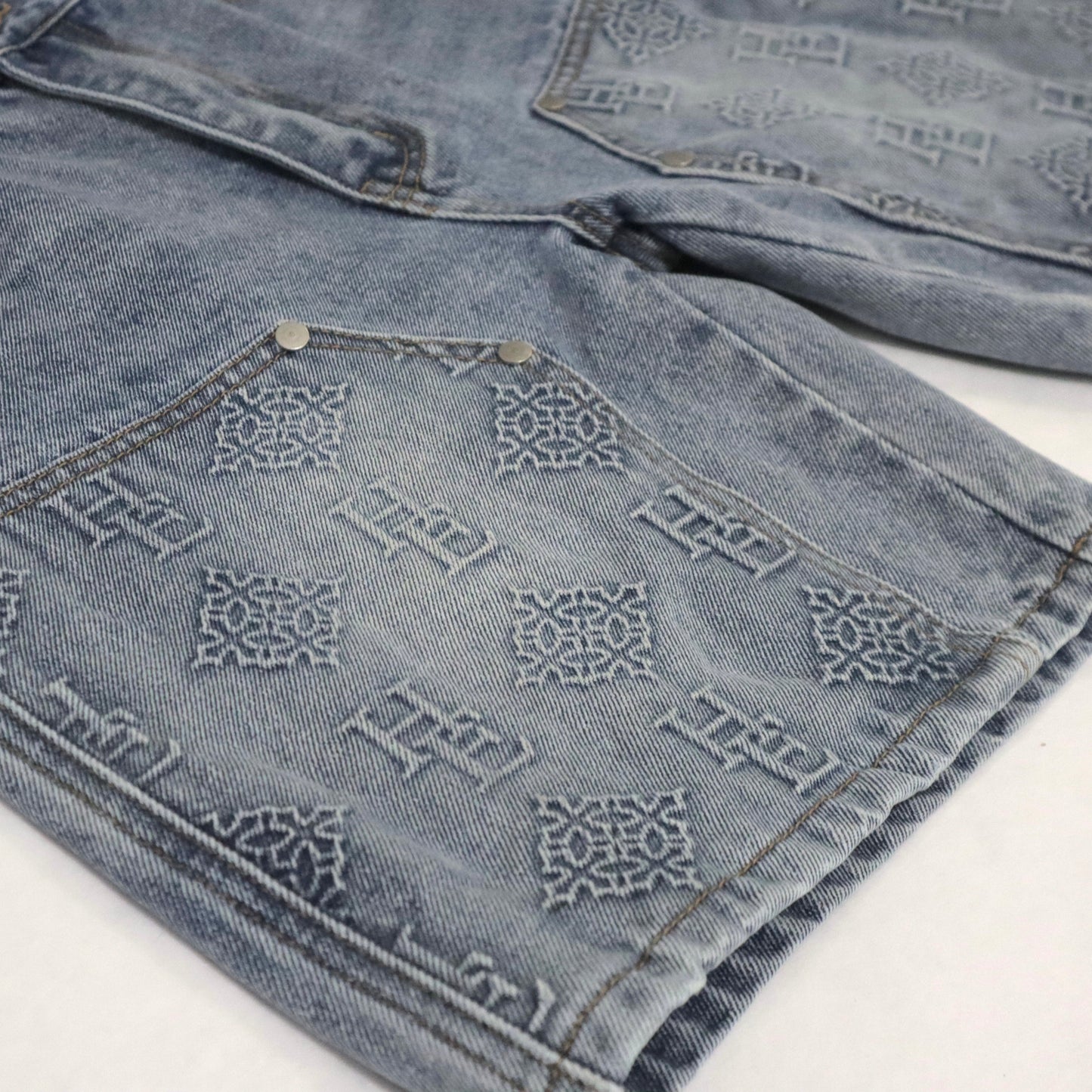 Saint Tears Denim Shorts