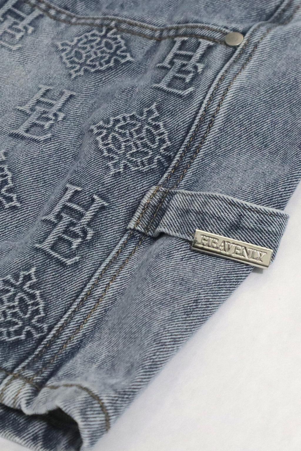 Saint Tears Denim Shorts